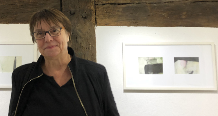 Christine König im Kunstforum Seligenstadt, 2020